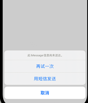 金乡apple维修iPhone上无法正常发送iMessage信息